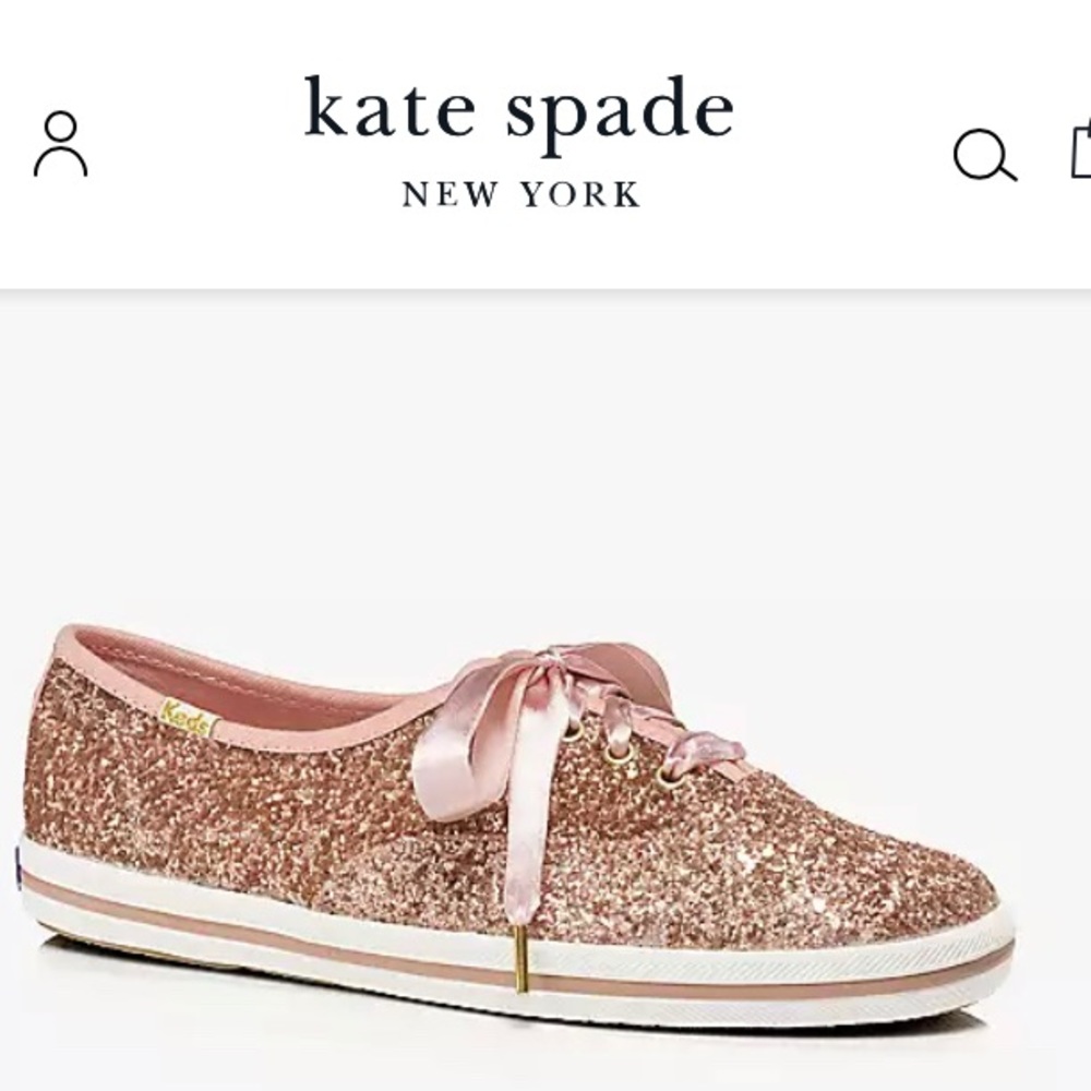 Keds X Kate Spade New York Glitter Celebration Sneakers